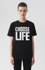 T-krekls Cann Choose Life, melns cena un informācija | Sieviešu bodiji, apakškrekli | 220.lv