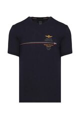 T-krekls vīriešiem Aeronautica Militare 53329-7, zils cena un informācija | Vīriešu T-krekli | 220.lv