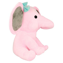 Плюшевый слоник с бантиком розовый цена и информация | Мягкие игрушки | 220.lv