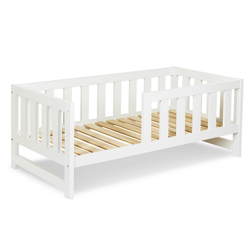 Bērnu gulta Amelia, 160x80 cm, balta cena un informācija | Bērnu gultas | 220.lv