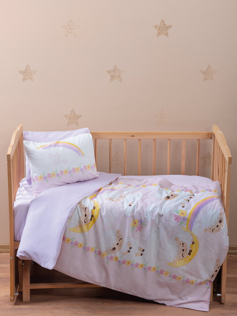 Cotton Box gultas veļas komplekts, 100x150, 4 daļu cena un informācija | Bērnu gultas veļa | 220.lv