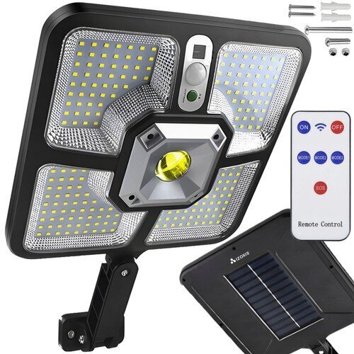 Saules LED lampa ar kustības sensoru Izoxis 22736 цена и информация | Āra apgaismojums | 220.lv
