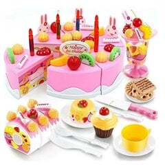 Игрушечный торт на день рождения DIY Fruit Cake цена и информация | Игрушки для девочек | 220.lv