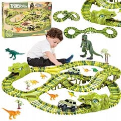 Sacīkšu trase ar dinozauriem cena un informācija | Rotaļlietas zēniem | 220.lv