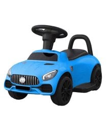 Mercedes stila bērnu akumulatoru auto, zils cena un informācija | Elektromobīļi bērniem | 220.lv