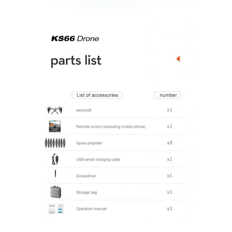 KS66 drons ar 8K HD kameru, 5G Wi-Fi cena un informācija | Droni | 220.lv