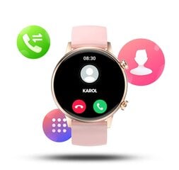 Смарт часы Manta Alexa Mini SWU502GD Gold цена и информация | Смарт-часы (smartwatch) | 220.lv