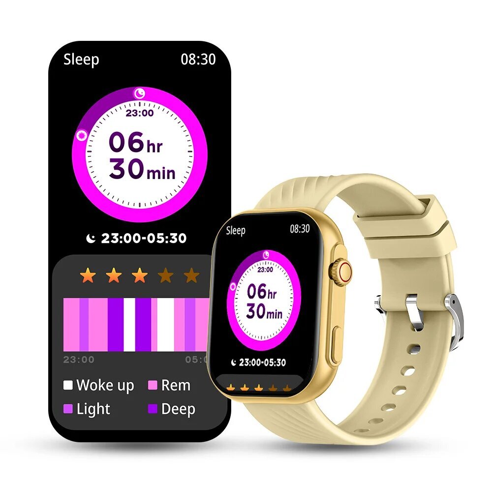 Manta Revo SWU401GD Gold cena un informācija | Viedpulksteņi (smartwatch) | 220.lv