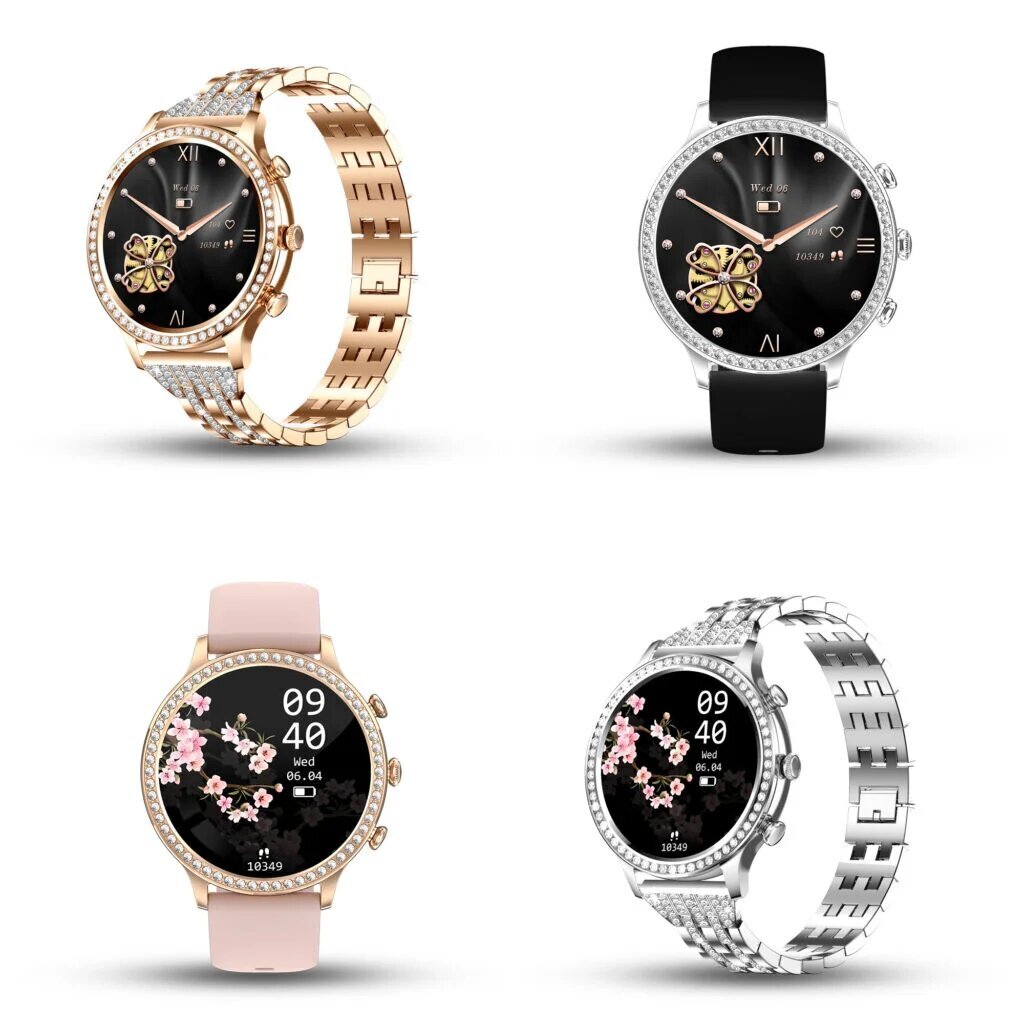 Manta Diamond Lusso Gold cena un informācija | Viedpulksteņi (smartwatch) | 220.lv