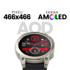 Смарт часы Manta Activ X SWA001BK Black цена и информация | Смарт-часы (smartwatch) | 220.lv