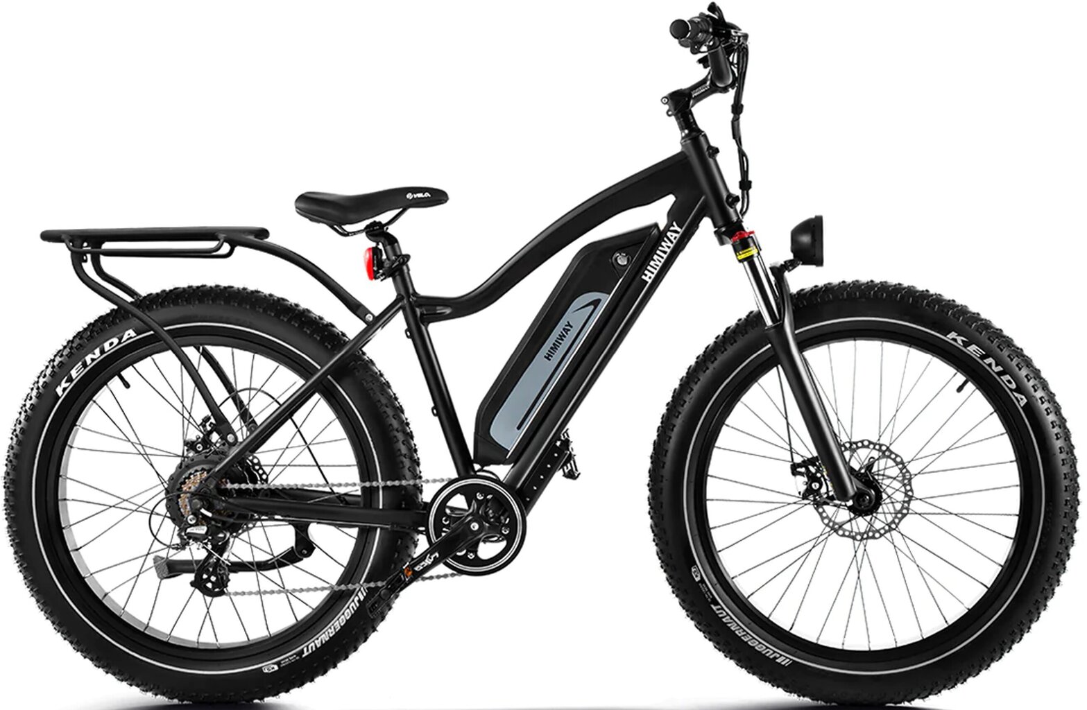 Elektriskais velosipēds Himiway Cruiser 26", melns цена и информация | Elektrovelosipēdi | 220.lv