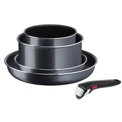 Pannu komplekts + rokturis Tefal Ingenio XL Force 16/20/22/28 cm цена и информация | Cковородки | 220.lv