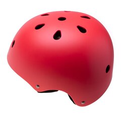 Riteņbraukšanas ķivere ar aizsargu komplektu Roll-Up, sarkana цена и информация | Шлемы | 220.lv