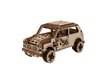 Koka 3D konstruktors Wooden City Rally Car Mini Cooper, 98 gab. цена и информация | Konstruktori | 220.lv