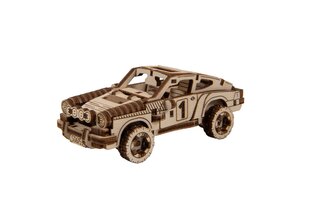 Koka 3D konstruktors Wooden City Rally Car 4 Porsche 911, 113 gab. цена и информация | Конструкторы и кубики | 220.lv