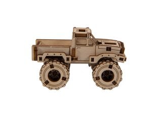 Koka 3D konstruktors Wooden City Monster Truck 3, 66 gab. цена и информация | Kонструкторы | 220.lv