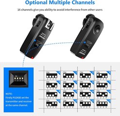 Neewer FC 16 3in1 2.4GHz cena un informācija | Citi piederumi fotokamerām | 220.lv