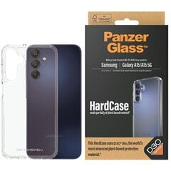 PanzerGlass HardCase Sam A15 | A15 5G D3O 3xMilitary grade transparent 0463 цена и информация | Чехлы для телефонов | 220.lv