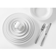 Šķīvis baltā porcelāna diam. 270 mm komplektā 12 - Hendi 770887 10058291 cena un informācija | Trauki, šķīvji, pusdienu servīzes | 220.lv