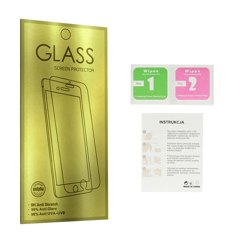 Glass Gold Samsung Galaxy A14 4G/5G cena un informācija | Ekrāna aizsargstikli | 220.lv