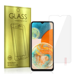 Glass Gold Samsung Galaxy A23 4G/5G cena un informācija | Ekrāna aizsargstikli | 220.lv