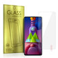 Glass Gold Samsung Galaxy M51/M52 5G cena un informācija | Ekrāna aizsargstikli | 220.lv