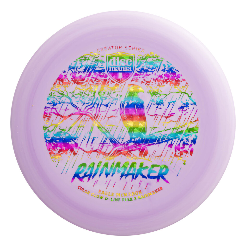 Disku golfa disks Discmania Putter D-Line Flex 3 Rainmaker, violets cena un informācija | Disku golfs | 220.lv
