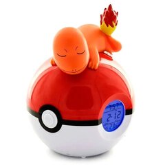 Pokemon Charmander, лампа для покебола, будильник 6553 цена и информация | Радиоприемники и будильники | 220.lv