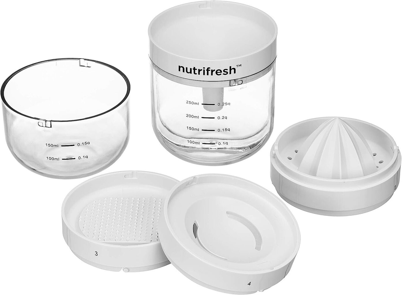 Nutrifresh 6in1 Multifunction Cups цена и информация | Īpašas ierīces ēdiena pagatavošanai | 220.lv