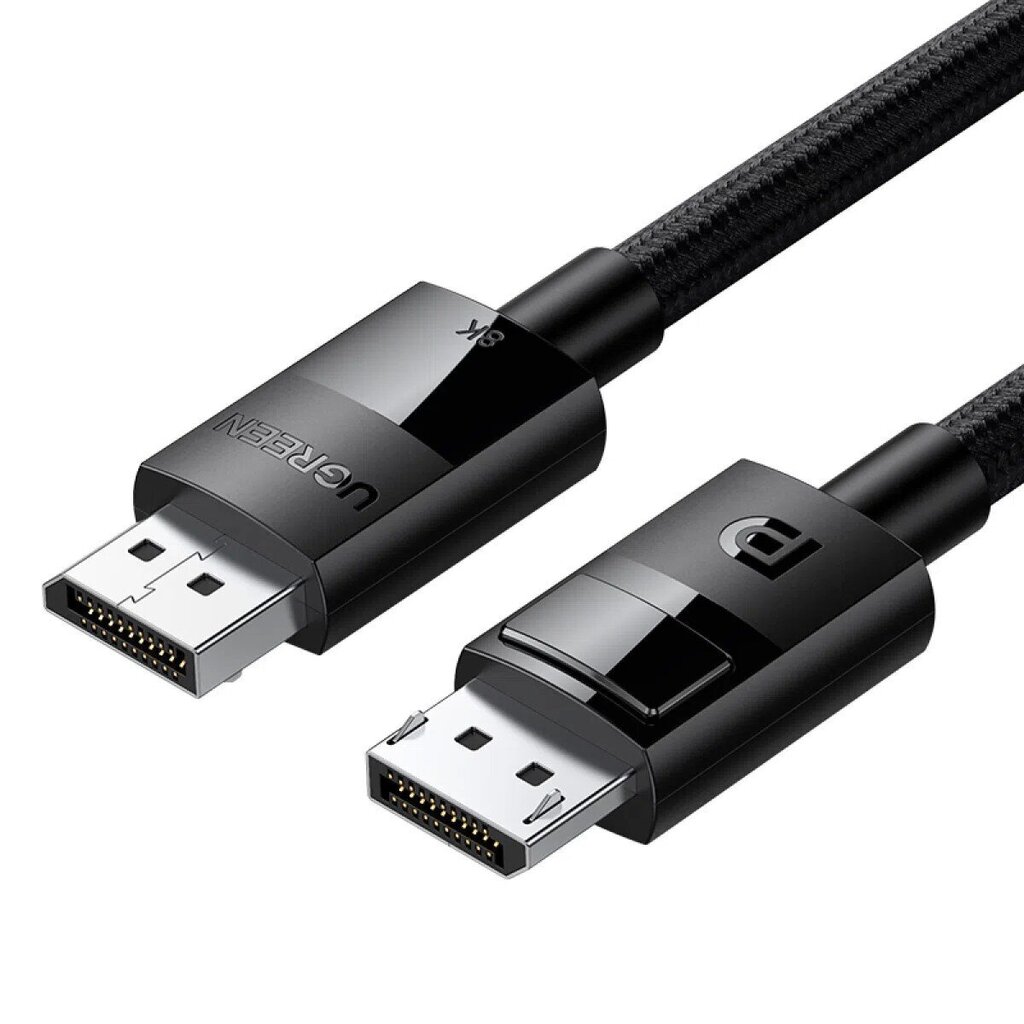 Ugreen DisplayPort, 1 m cena un informācija | Kabeļi un vadi | 220.lv