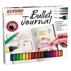 Radošais komplekts Alpino Color Experience Bullet Journal cena un informācija | Modelēšanas un zīmēšanas piederumi | 220.lv
