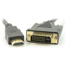 Cabletech DVI-D/HDMI, 1.8 м цена и информация | Кабели и провода | 220.lv