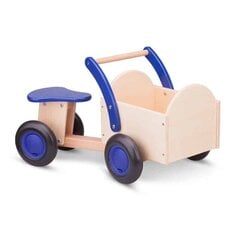 Деревянная игрушка-толкалка New Classic Toys, синяя цена и информация | Игрушки для малышей | 220.lv