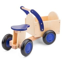 Деревянная игрушка-толкалка New Classic Toys, синяя цена и информация | Игрушки для малышей | 220.lv