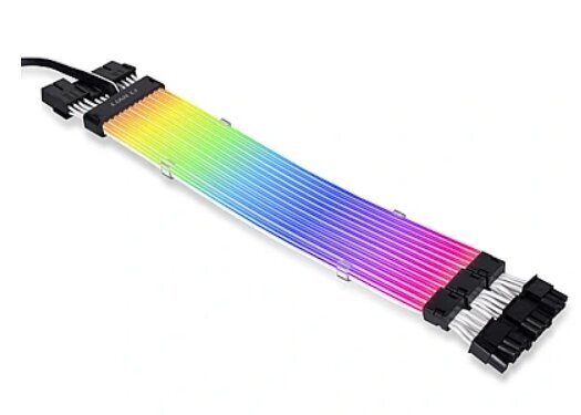 Lian Li Strimer Plus V2 3x8-Pin RGB Extension цена и информация | Piederumi korpusiem | 220.lv