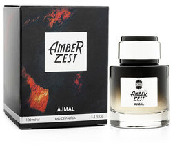 Парфюмированная вода Ajmal Amber Zest EDP для мужчин/женщин, 100 мл цена и информация | Женские духи Lovely Me, 50 мл | 220.lv