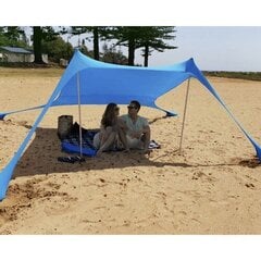 Палатка пляжная Trizand, синяя цена и информация | Палатки | 220.lv