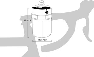 Pudeļu turētājs Birzman Packman, 750 ml cena un informācija | Velo pudeles un pudeļu turētāji | 220.lv