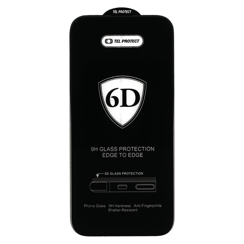 Full Glue 6D Samsung Galaxy A22 5G цена и информация | Ekrāna aizsargstikli | 220.lv