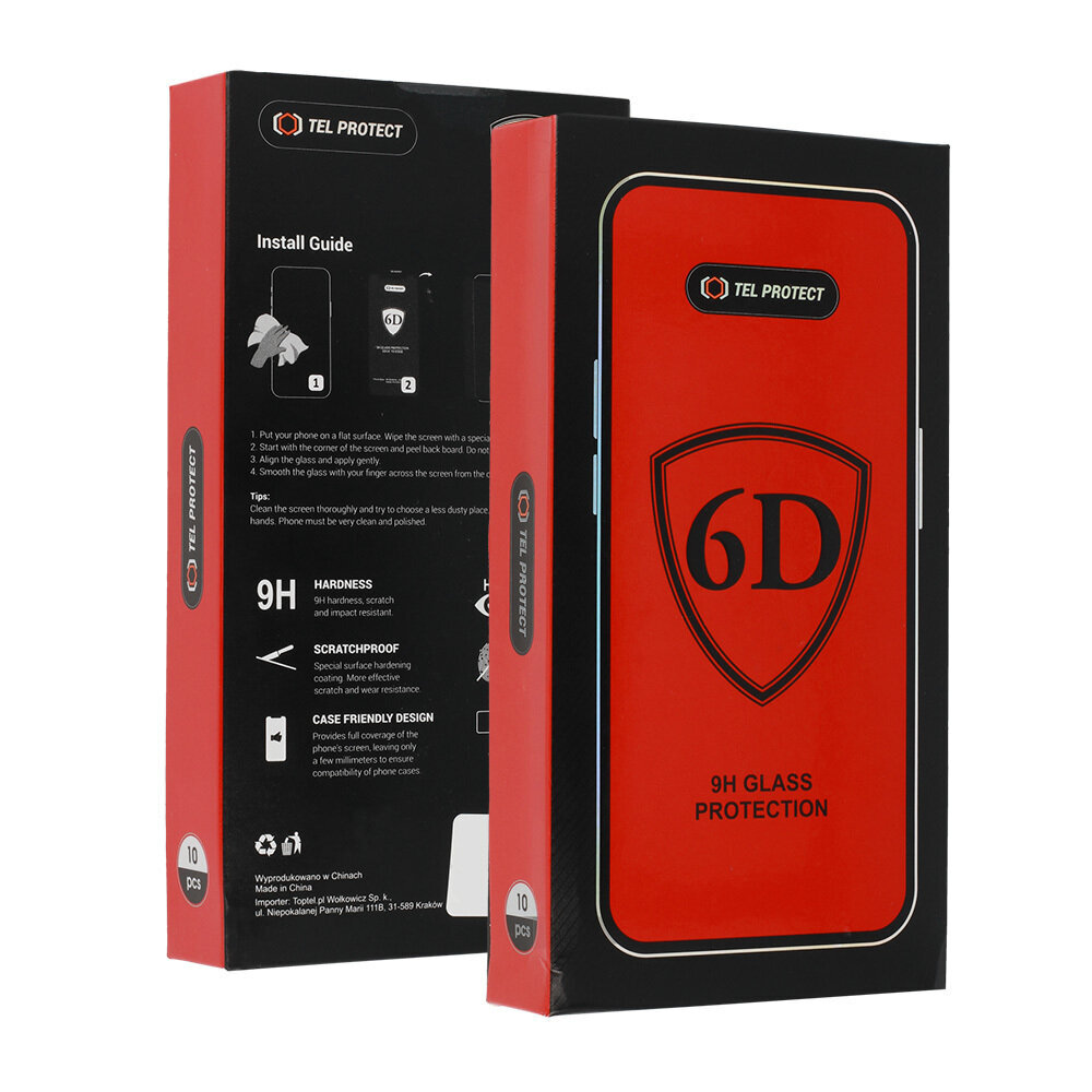 Full Glue 6D iPhone 11 Pro cena un informācija | Ekrāna aizsargstikli | 220.lv