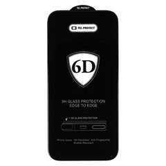 Full Glue 6D iPhone 15 Pro cena un informācija | Ekrāna aizsargstikli | 220.lv