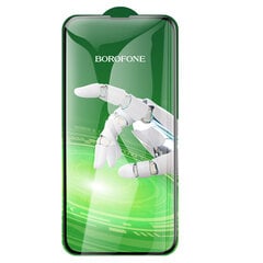 Закаленное стекло Borofone BF8 Diamond Armor Full Screen 5D Large Arc для Iphone 15 Plus — 10 шт. цена и информация | Защитные пленки для телефонов | 220.lv