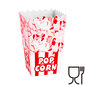 PopCorn kartona kaste 7x14,5x9cm 0,75L 100gab. 10089031 цена и информация | Virtuves piederumi | 220.lv