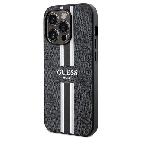 Guess hardcase 4G Printed Stripes MagSafe цена и информация | Telefonu vāciņi, maciņi | 220.lv