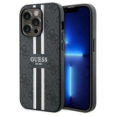 Guess hardcase 4G Printed Stripes MagSafe cena un informācija | Telefonu vāciņi, maciņi | 220.lv