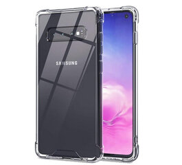 Triecienizturīgs Ultra Clear TPU Gel Samsung Galaxy S10 Plus vāciņš cena un informācija | Telefonu vāciņi, maciņi | 220.lv