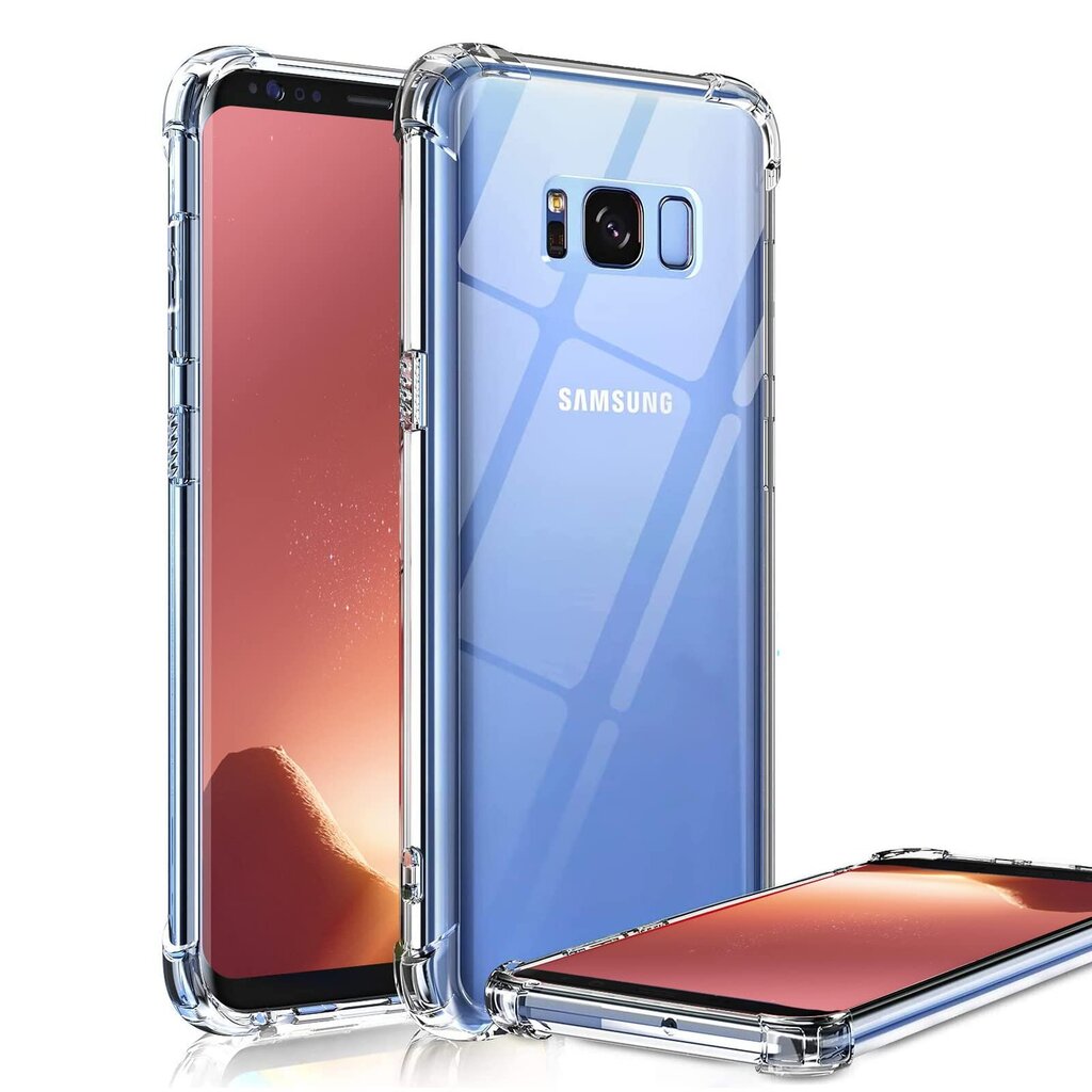 Triecienizturīgs Ultra Clear TPU Gel Samsung Galaxy S8 vāciņš cena un informācija | Telefonu vāciņi, maciņi | 220.lv