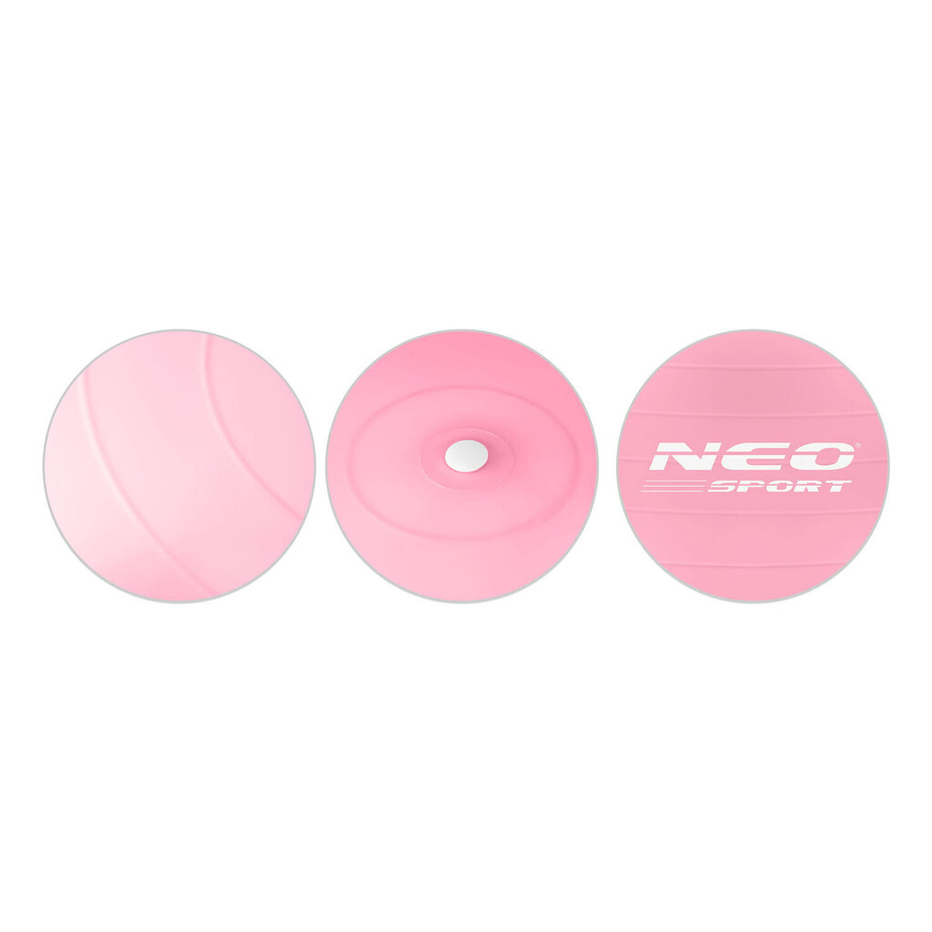 Vingrošanas bumba Neo Sport, 55 cm, rozā cena un informācija | Vingrošanas bumbas | 220.lv