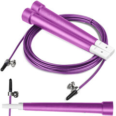Скакалка Neo sport, фиолетовый цена и информация | Скакалка Tunturi Pro Adjustable Speed Rope | 220.lv