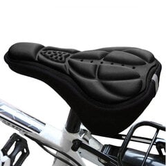 Чехол на велосипедное седло черный цена и информация | Седла для велосипедов и чехлы на сиденья | 220.lv